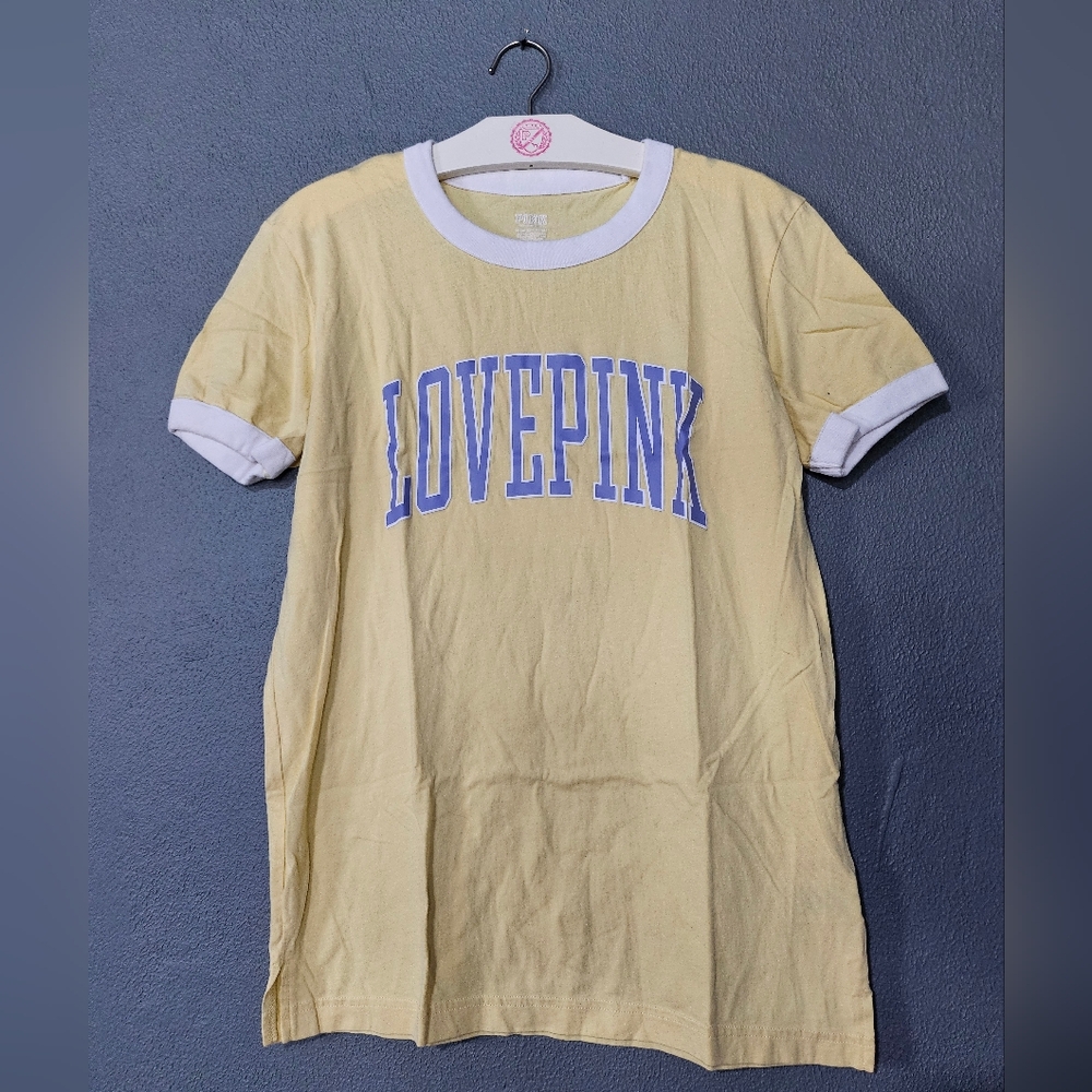 Victoria's Secret PINK Yellow T-shirt.
